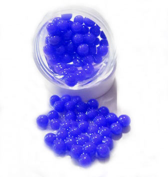 Soft Pearly Blue Color Beads