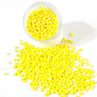 Yellow Cellulose Beads with Vitamin C